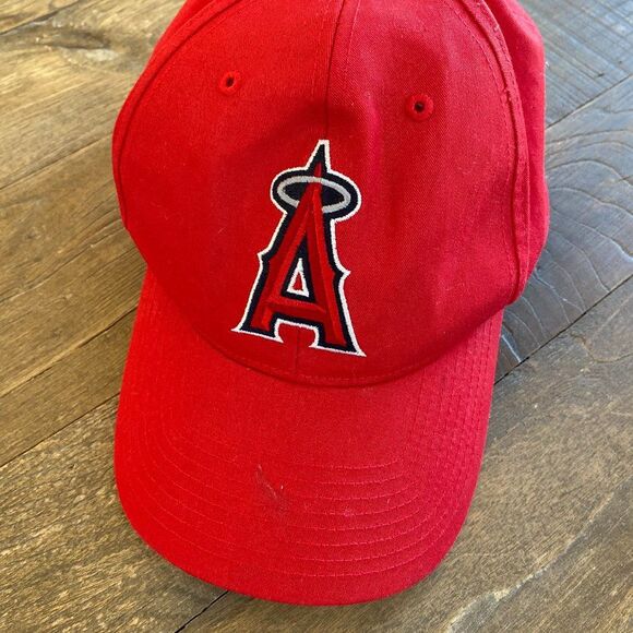 Vintage Anaheim Angels Baseball MLB Twins Enterprise Snapback Cap Hat One Size - Picture 1 of 5